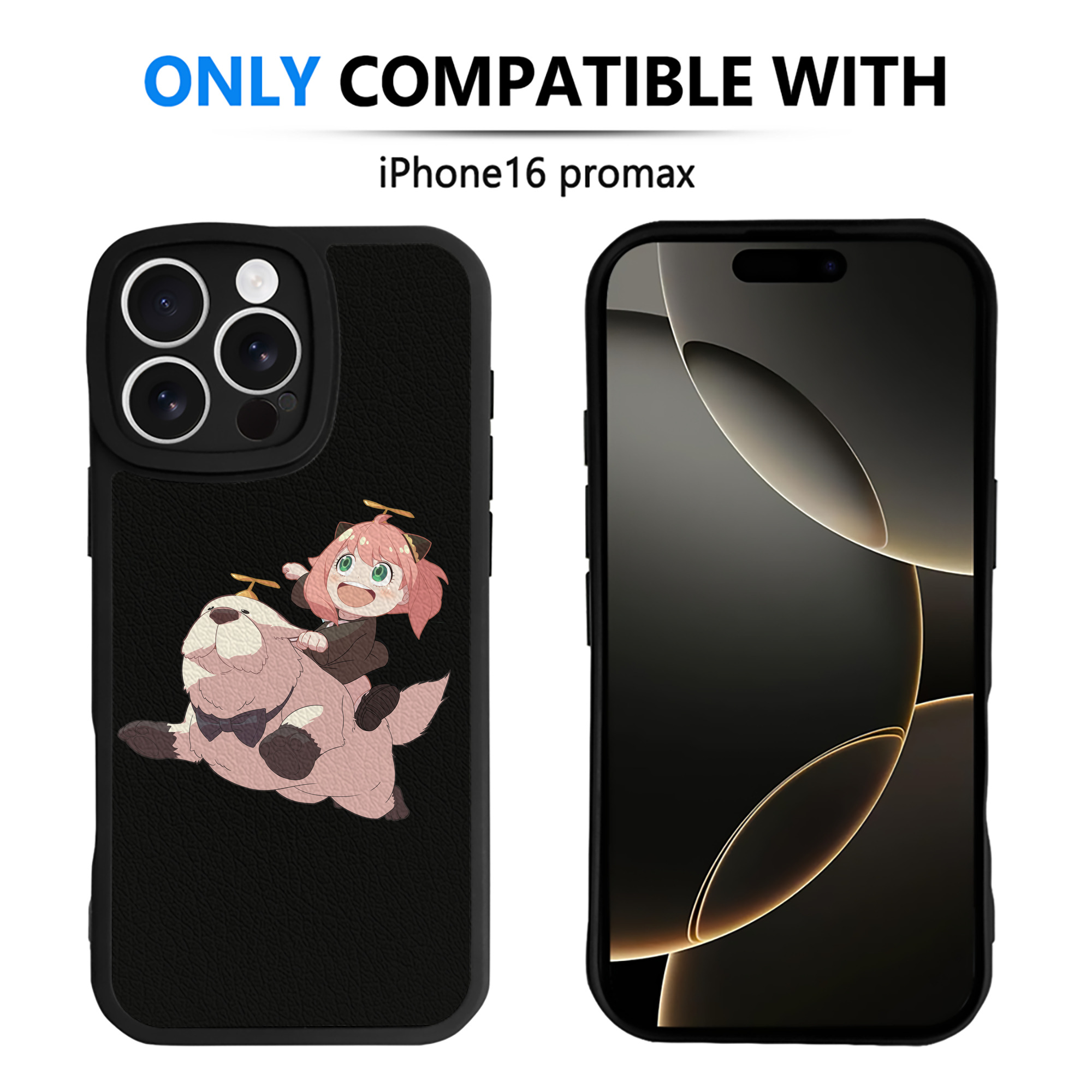 （画像用） SPY×FAMILY间谍家家酒 【iPhone 16シリーズ対応】シリコンスマホケース（レザー調） 材質：シリコン